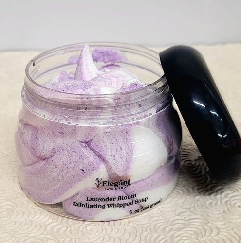 Lavender Bloom Exfoliating Whipped Soap
