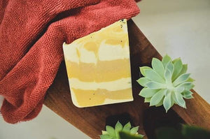 Lemon-Poppy Soap