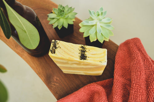 Lemon-Poppy Soap